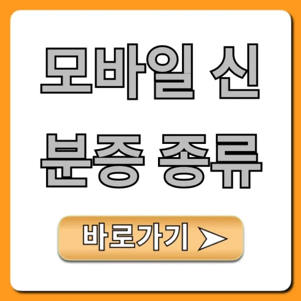모바일 신분증 종류 총정리: 발급부터 사용 꿀팁까지!