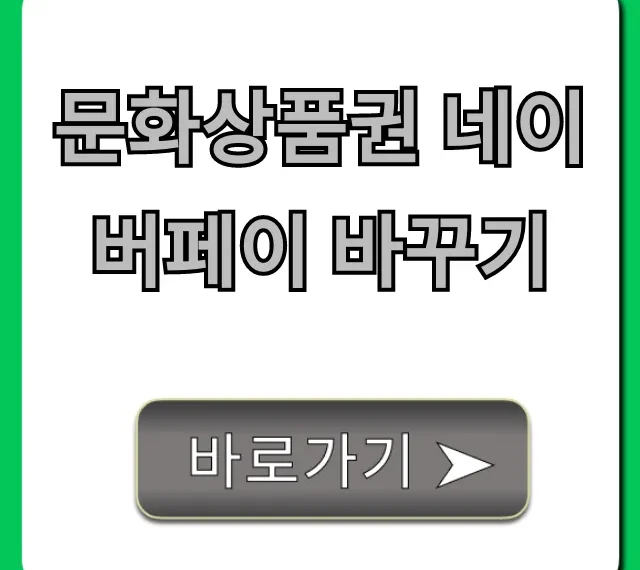 문화상품권 네이버페이 바꾸기: 수수료 최저가 꿀팁