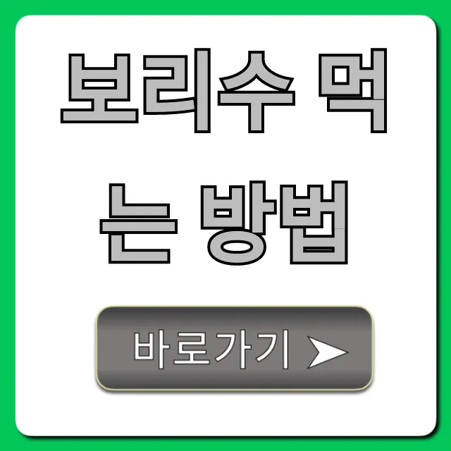 보리수 먹는 방법, 효능 높이는 꿀팁 총정리