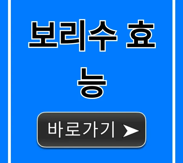 보리수 효능, 먹는법부터 부작용까지 완벽정리!