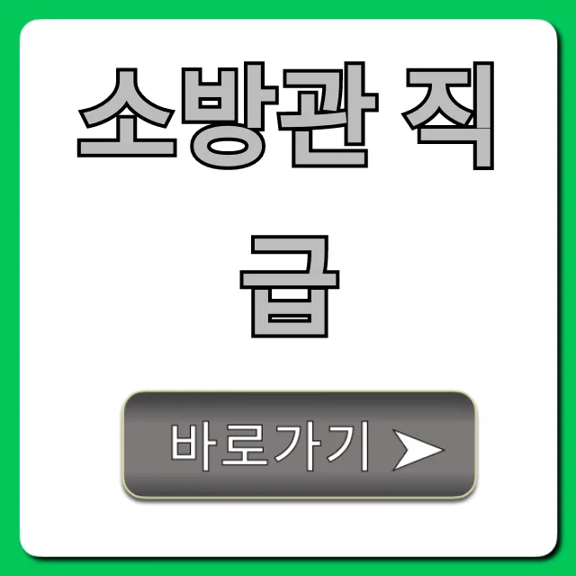 소방관 직급: 계급, 월급, 승진 총정리