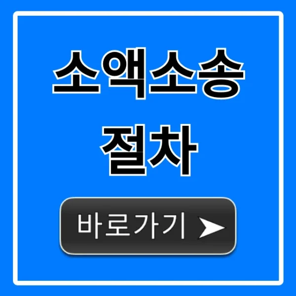 소액소송 절차: 나홀로 완벽 가이드
