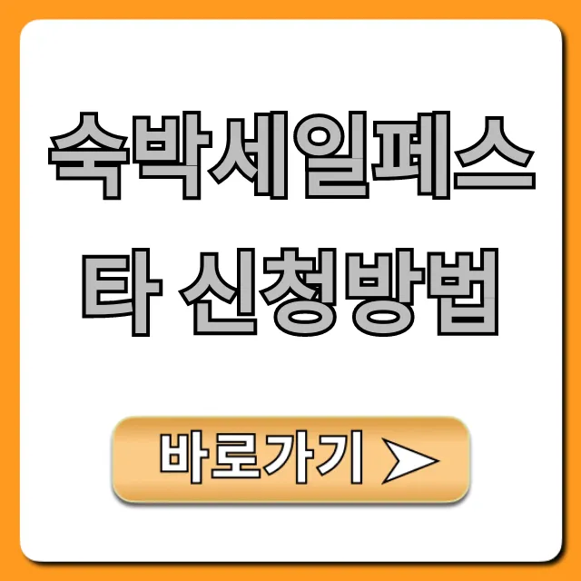 숙박세일페스타 신청방법: 쿠폰 발급 완벽 가이드!