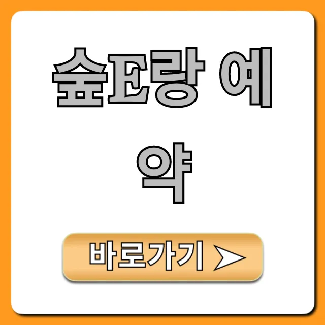 숲e랑 예약 성공 꿀팁 완벽 가이드