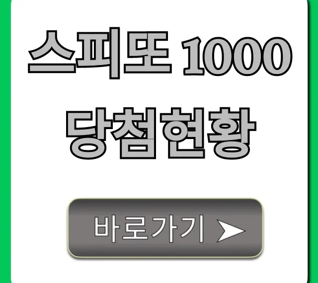 스피또 1000 당첨현황 1등 판매점 실시간 조회