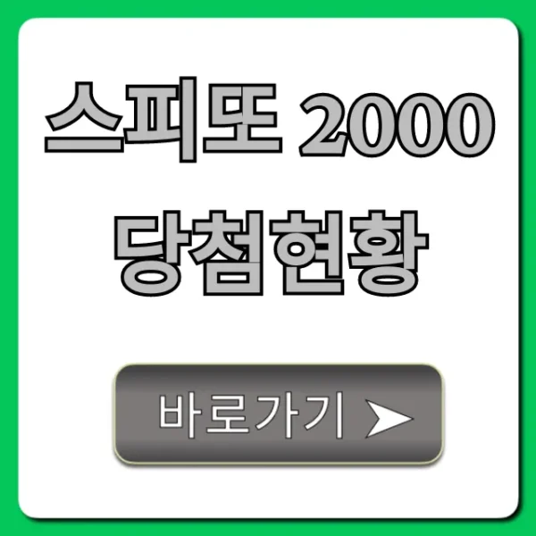 스피또 2000 당첨현황: 실시간 조회 완벽 가이드