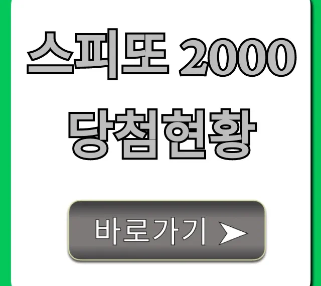 스피또 2000 당첨현황: 실시간 조회 완벽 가이드