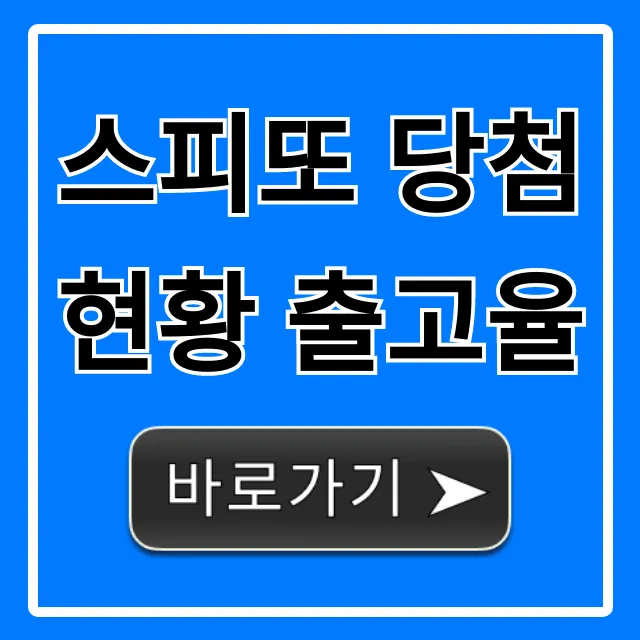 스피또 당첨현황 출고율: 1등 당첨 비법과 확률 총정리