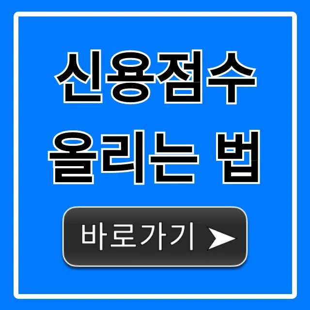 신용점수 올리는 법 쉬운 꿀팁 완벽 가이드