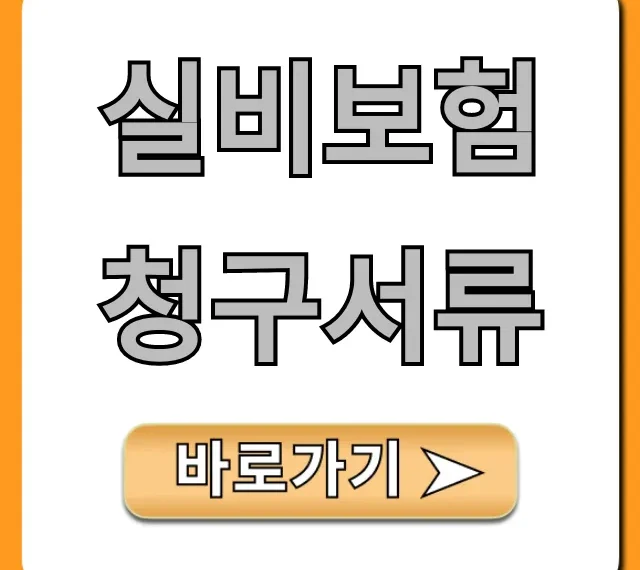 실비보험 청구서류, 누락 없이 한 번에 끝내는 꿀팁!