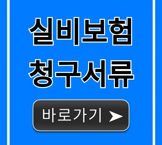 실비보험 청구서류: 완벽 총정리 & 간편 신청 방법