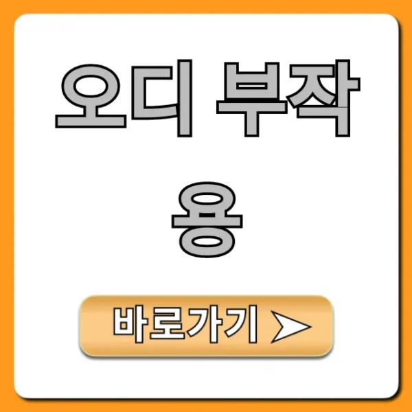 오디 부작용, 섭취 전 필독! 주의사항 총정리
