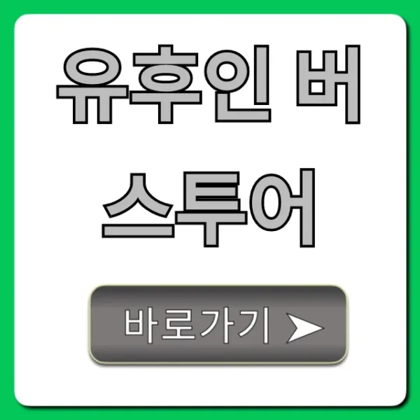 유후인 버스투어 가격 예약 꿀팁 총정리