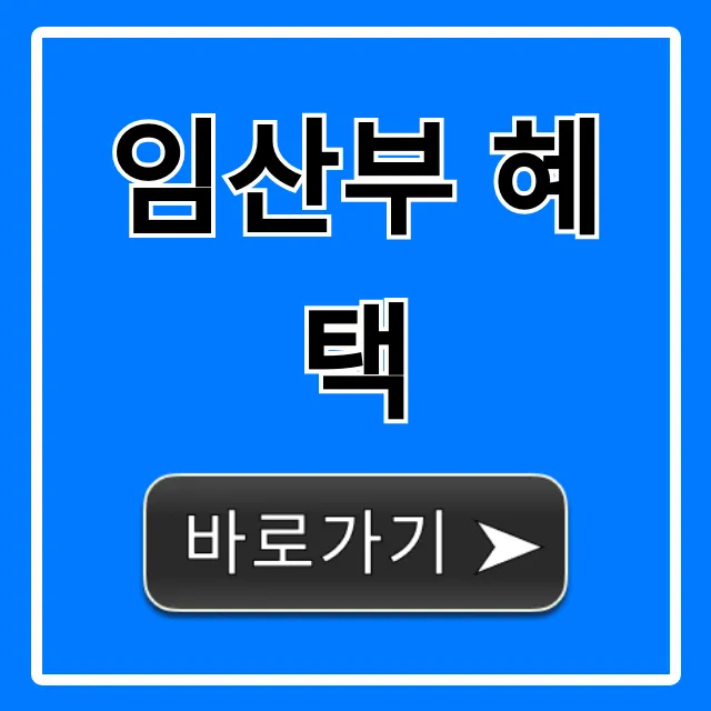 임산부 혜택 맘편한카드 지원금 신청방법 총정리