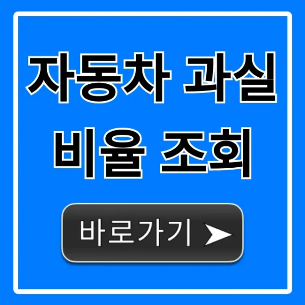 자동차 과실비율 조회, 단번에 끝내는 꿀팁!