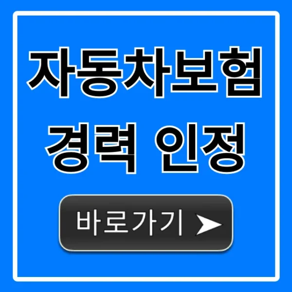 자동차보험 경력 인정, 배우자 가족 할인받는 꿀팁 총정리