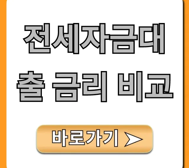 전세자금대출 금리 비교: 최저 금리 완벽 가이드