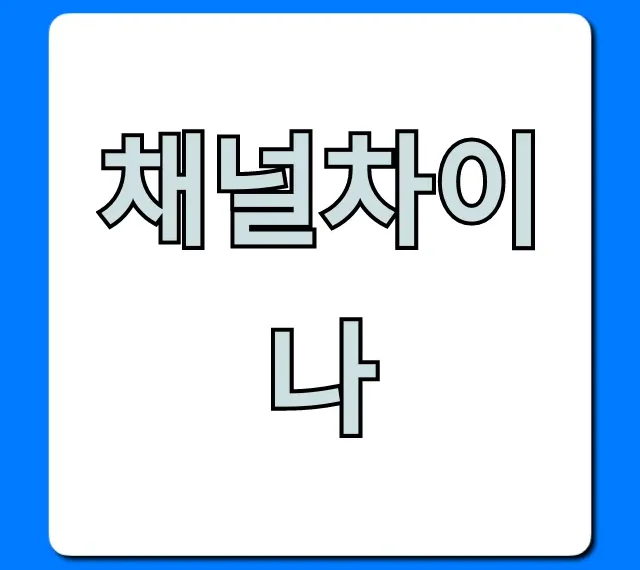 채널차이나 편성표, 다시보기 완벽 가이드