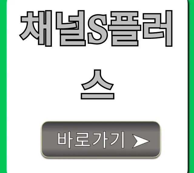 채널s플러스: 채널 번호와 시청 방법 총정리!
