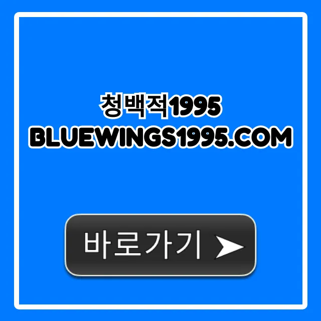 청백적1995 bluewings1995.com 가이드