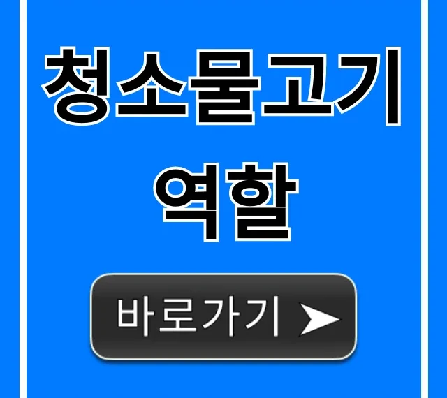청소물고기 역할: 어항 이끼 제거 꿀팁 총정리