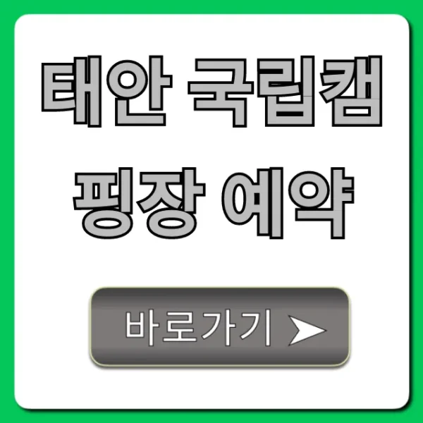 태안 국립캠핑장 예약 명당 잡는 꿀팁