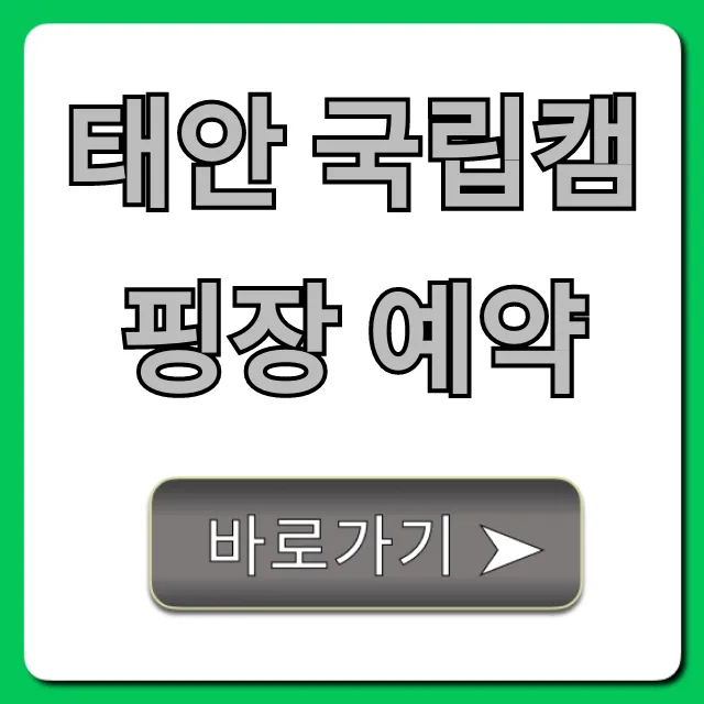 태안 국립캠핑장 예약 명당 잡는 꿀팁