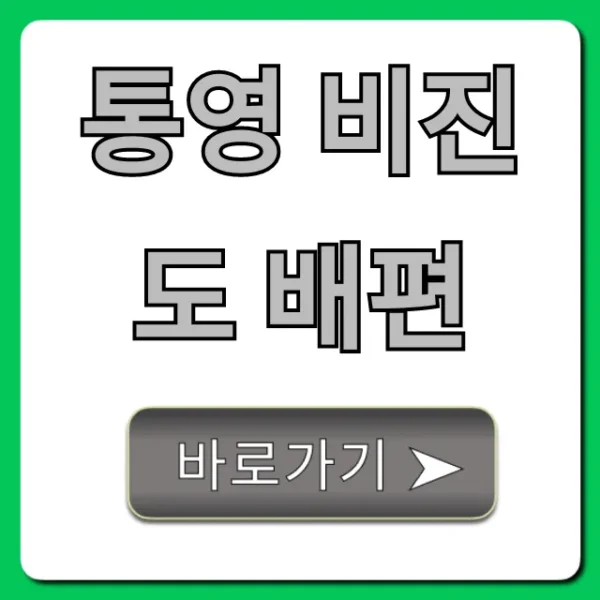 통영 비진도 배편 예약 시간표 완벽 가이드