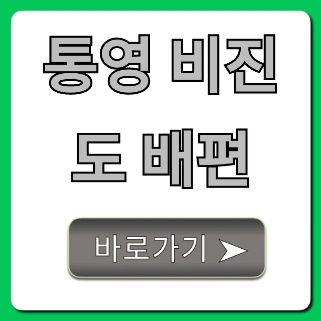 통영 비진도 배편 예약 시간표 완벽 가이드
