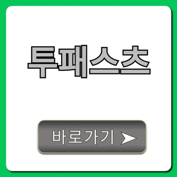 투패스츠 직구 배대지 이용 꿀팁 총정리