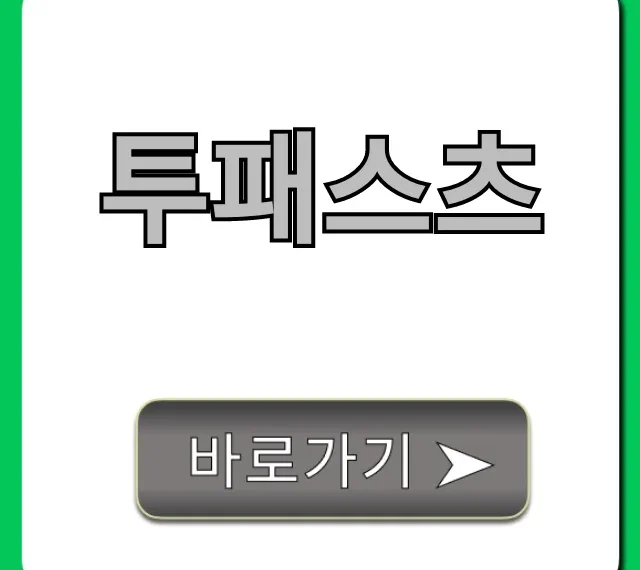 투패스츠 직구 배대지 이용 꿀팁 총정리