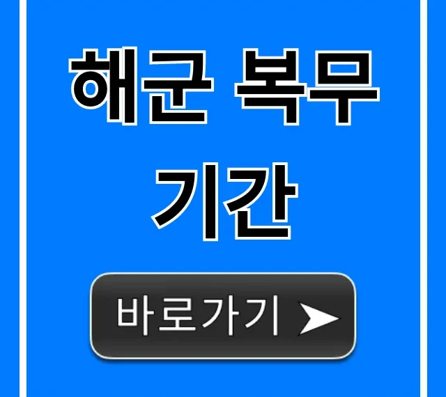 해군 복무기간, 2024년 최신 단축 총정리