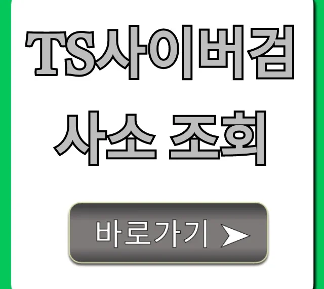 ts사이버검사소 조회! 자동차 검사 결과 한눈에