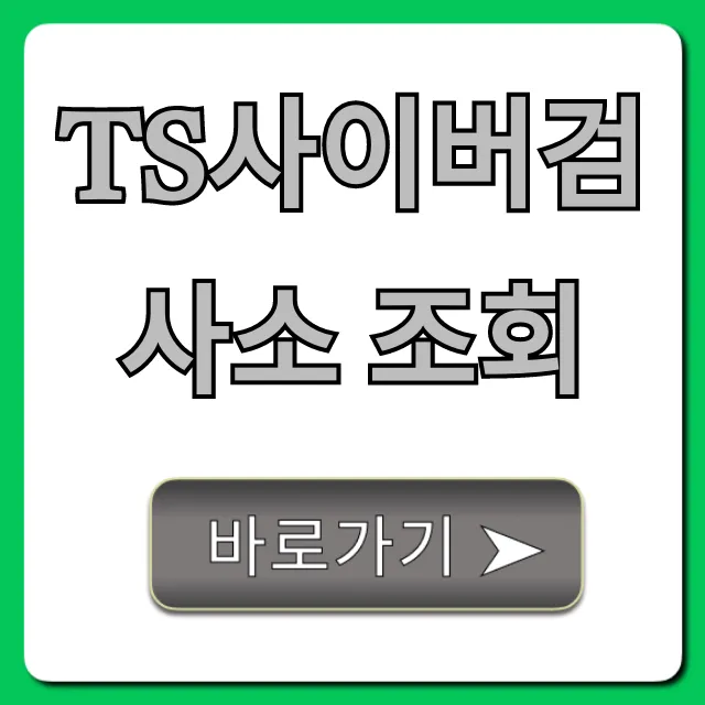 ts사이버검사소 조회! 자동차 검사 결과 한눈에