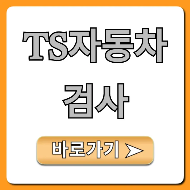 TS자동차검사 총정리: 예약부터 비용까지 완벽 가이드