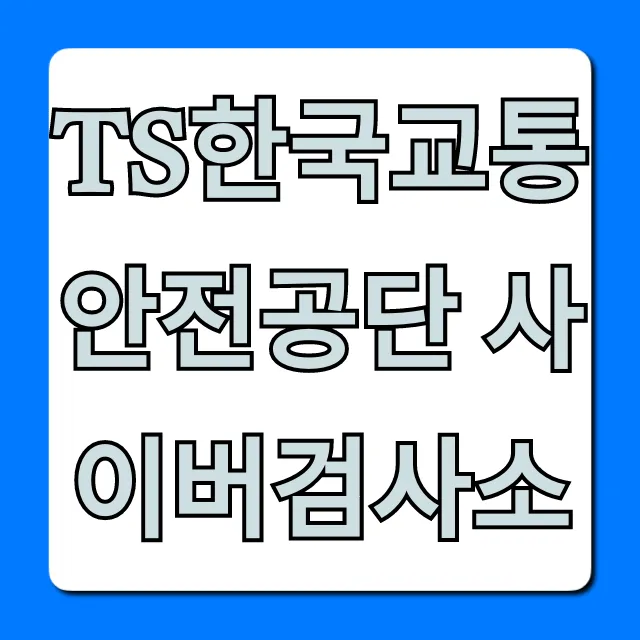 TS한국교통안전공단 사이버검사소: 검사 예약 및 결과 조회